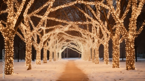 magical christmas light borders In the second photo photo