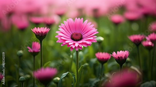 bloom pink daisy