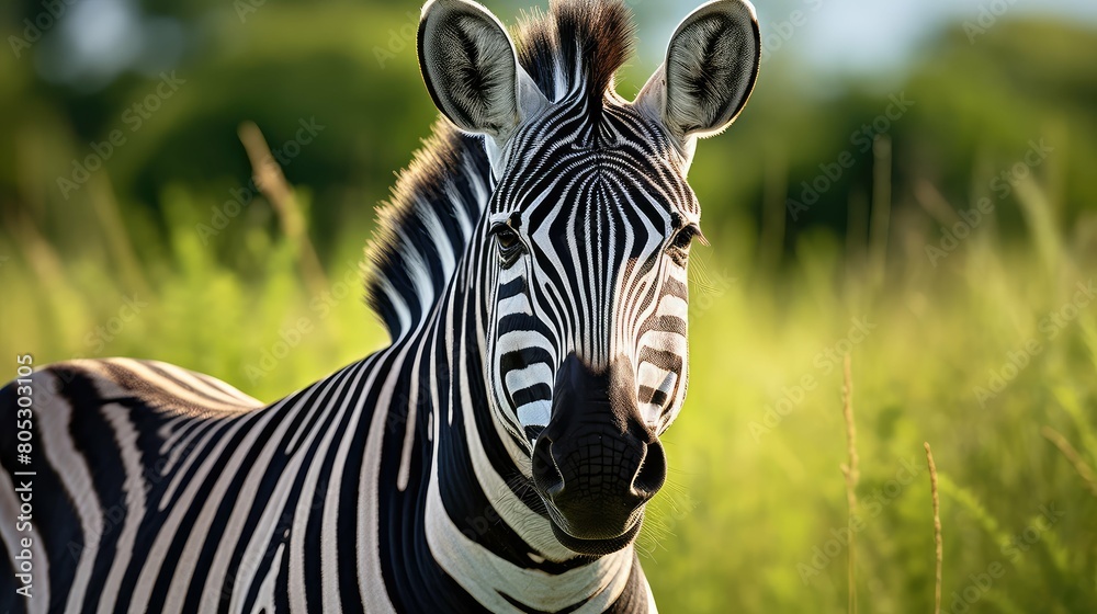 Naklejka premium wild gray stripes