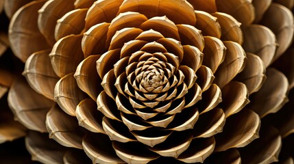 pinecone golden ratio nature