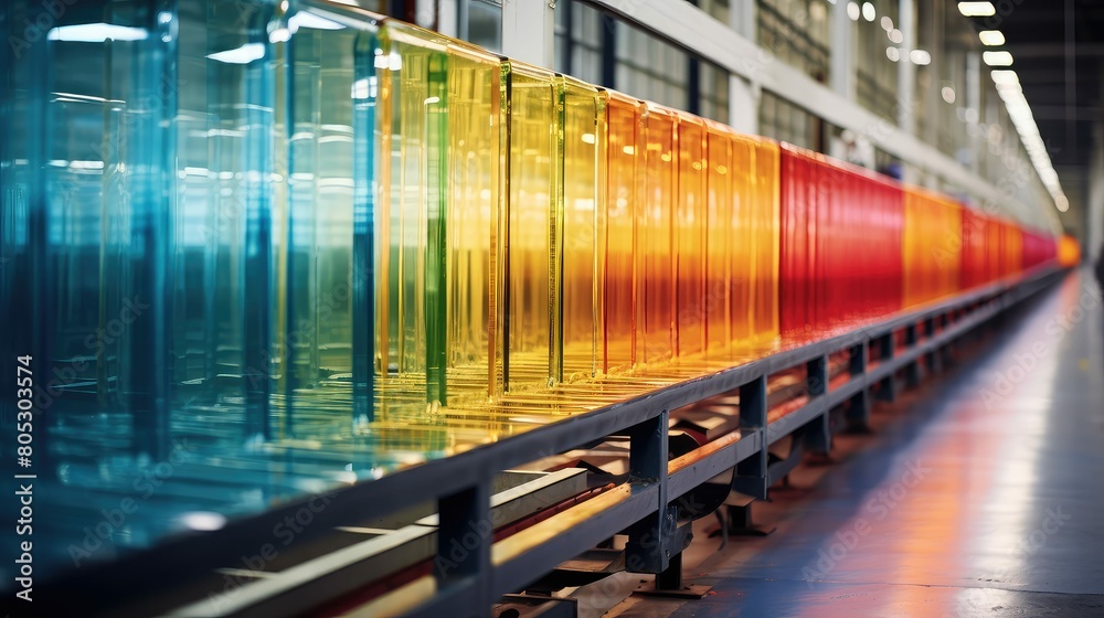 Fototapeta premium finished window Glass Factory