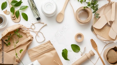 Eco-friendly Products - Images of biodegradable products, eco-friendly packaging, and sustainable consumer goods