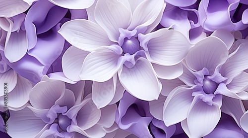 composition floral background purple