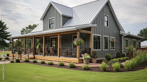 farmhouse gray siding