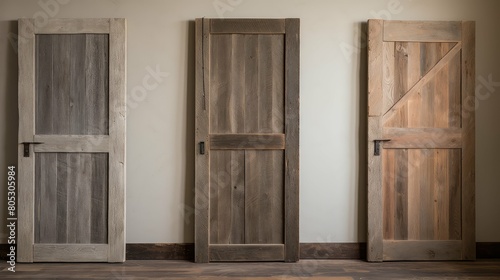 weathered interior doors