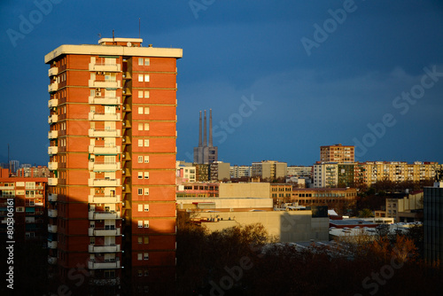 Photography views of  Badalona on a sunny day