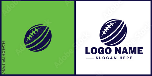 baseball icon Softball Hardball Sphere flat logo sign symbol editable vector