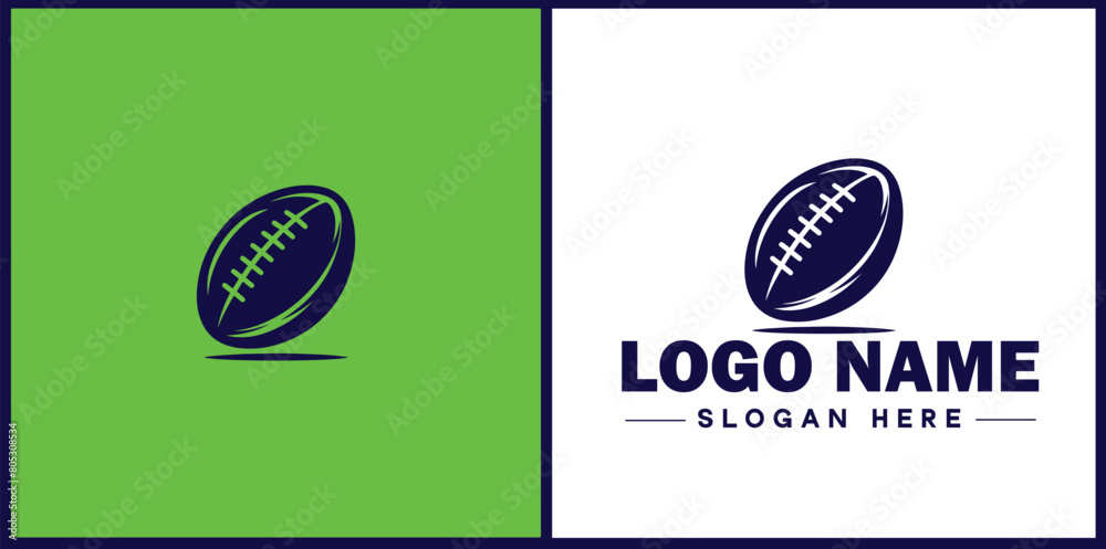 baseball icon Softball Hardball Sphere flat logo sign symbol editable vector