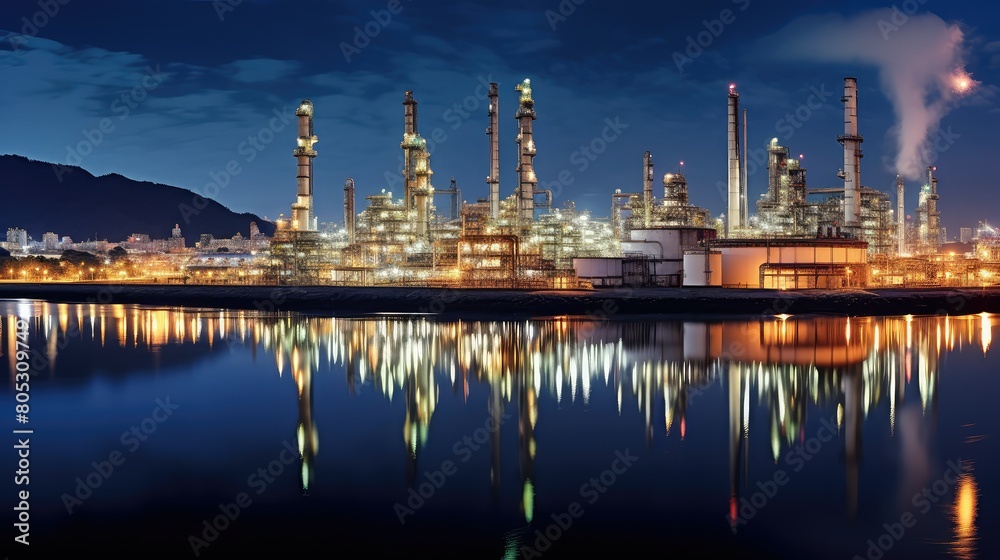 structures refinery oil industry