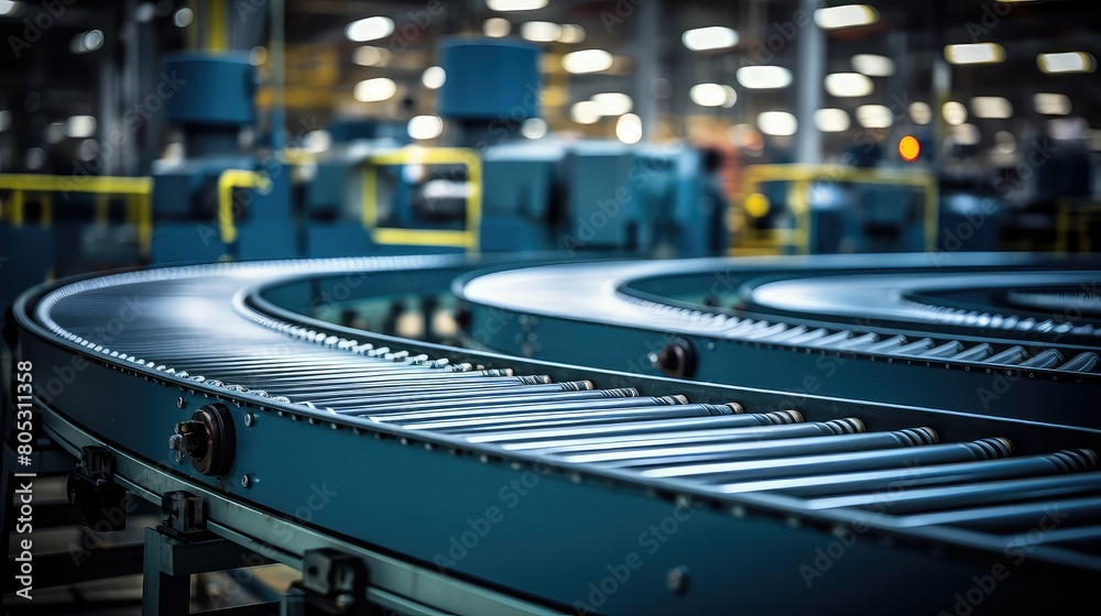 production terminal conveyor belt