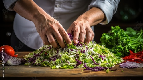 delicious leaves cabbage vegetable