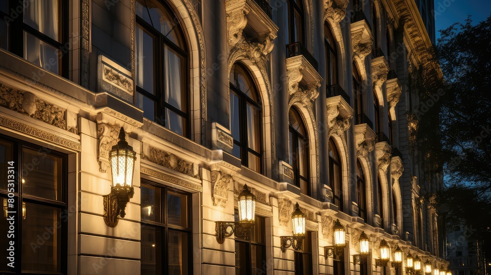 ambiance building exterior lighting