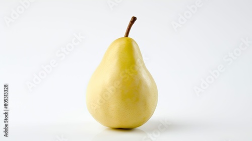 skin white pear background