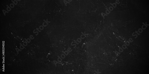 Black stone wall texture grunge rock surface. dark gray concrete background backdrop. wide panoramic banner. old wall stone for dark black distressed grunge background wallpaper rough concrete wall.