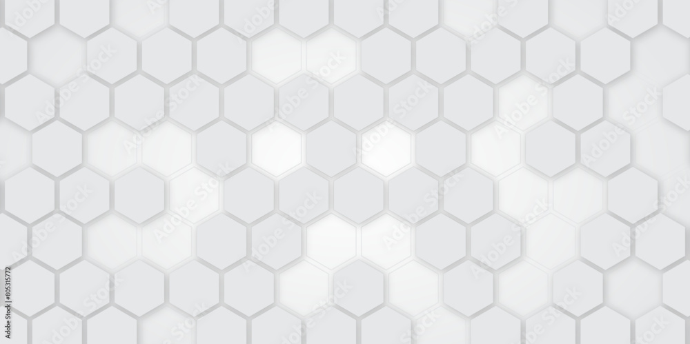 White Hexagonal Background. Luxury White Pattern. Vector Illustration. 3D Futuristic abstract honeycomb mosaic white background. geometric mesh cell texture. modern futuristic wallpaper. White Hexagonal Background. Luxury White Pattern. Vector Illustration. 3D Futuristic abstract honeycomb mosaic white background. geometric mesh cell texture. modern futuristic wallpaper.