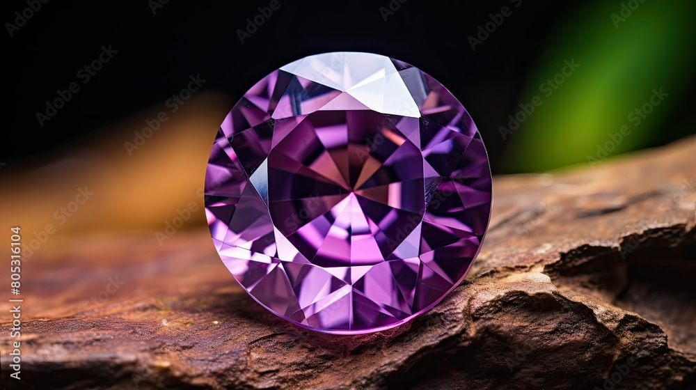 gemstone amethyst purple
