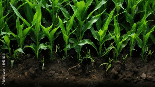 plants nitrogen in soil photo