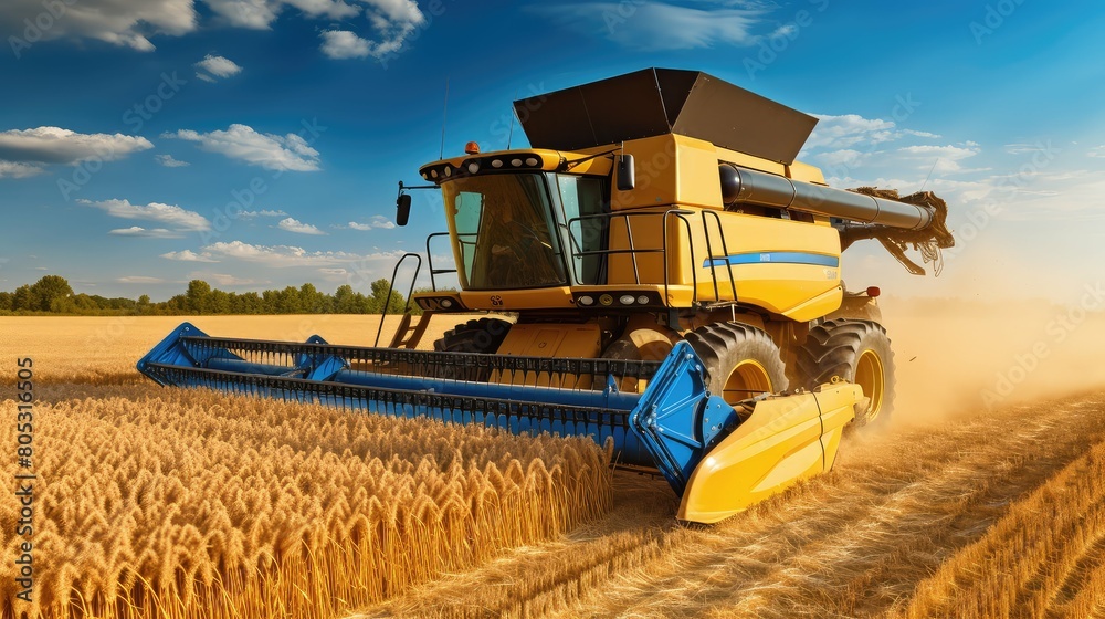 Obraz premium plow agricultural equipment