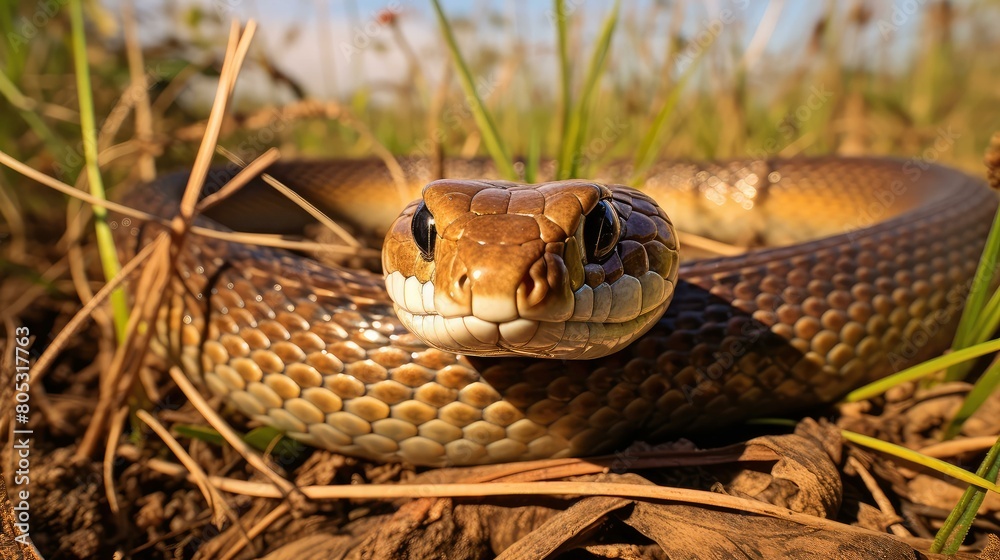 Fototapeta premium australia eastern brown snake