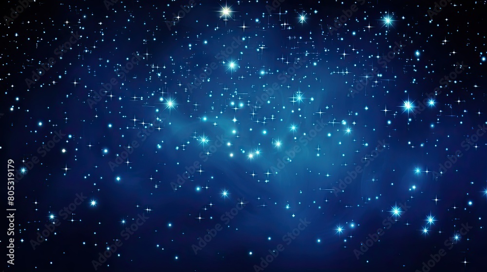 star blue stars background