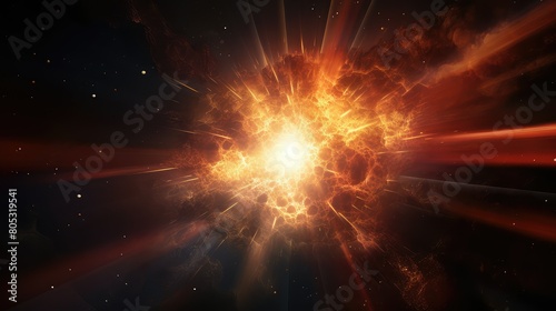 galaxy star exploding