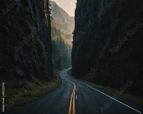 road to the mountains