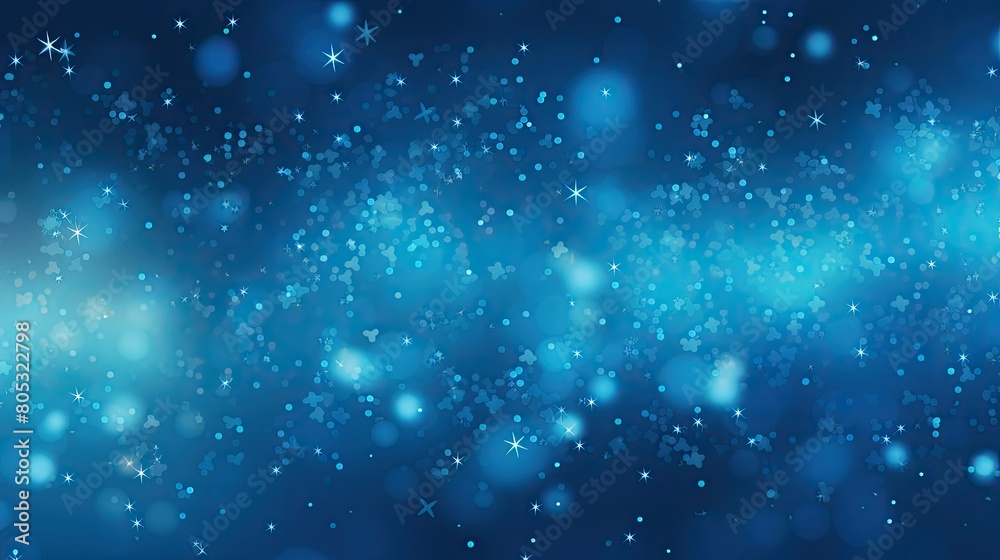 gradient blue stars background transparent