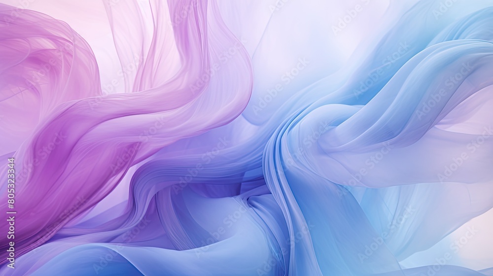 Obraz premium pastel purple blue swirl