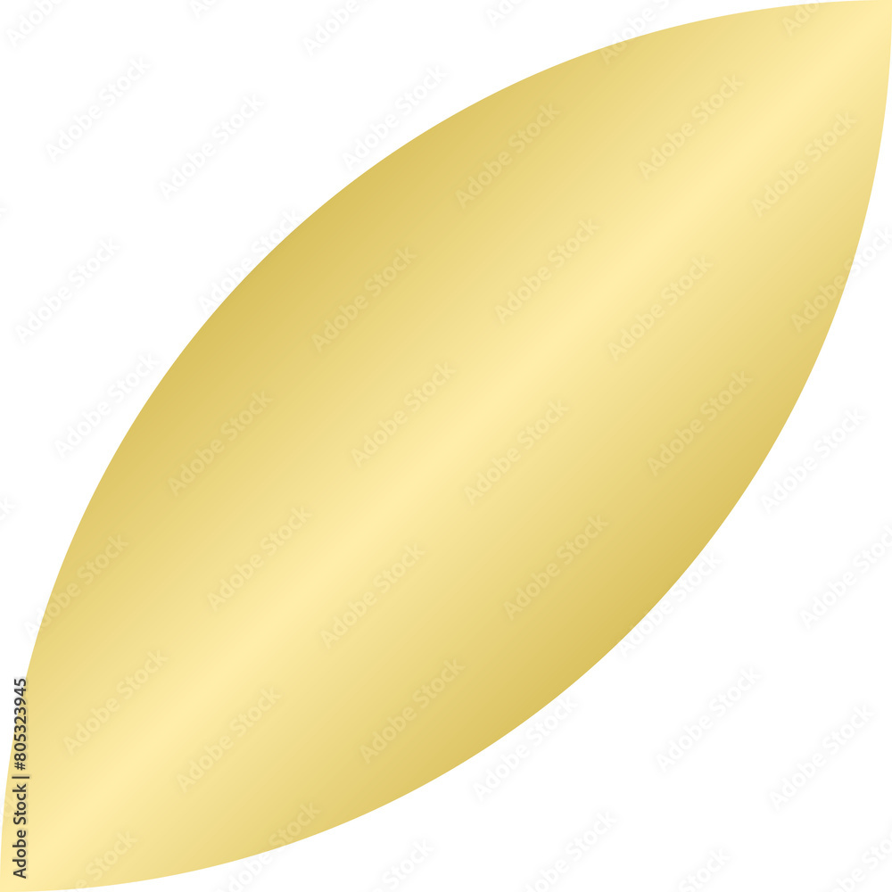 Abstract Shape of Elegant and Exclusive Decorative Ornament with Gold Shades Abstract Shape of Elegant and Exclusive Decorative Ornament with Gold Shades