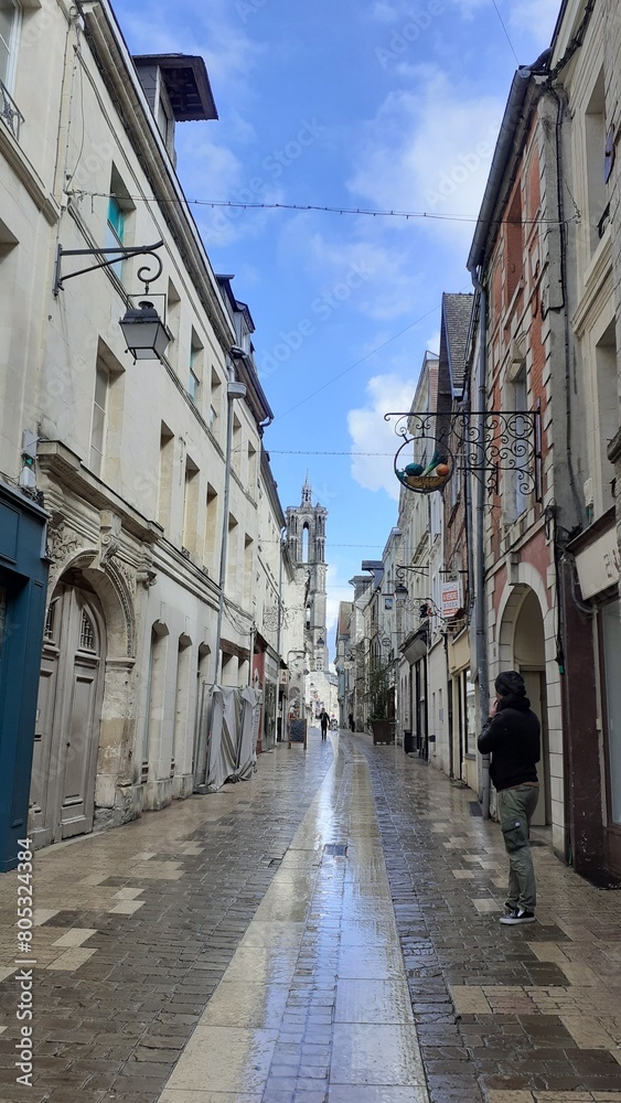 Fototapeta premium Laon, Aisne, Hauts-de-France, France