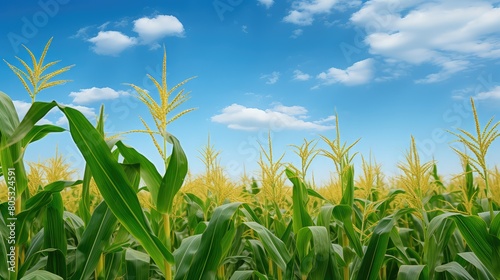 field plant corn background