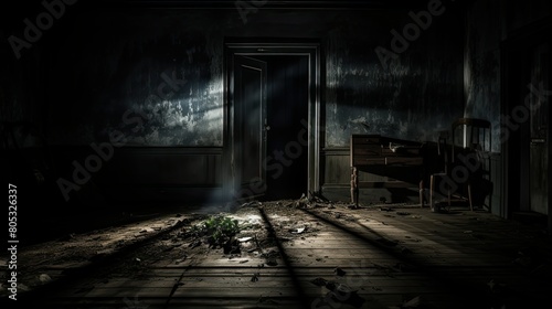 hallway abandoned dark