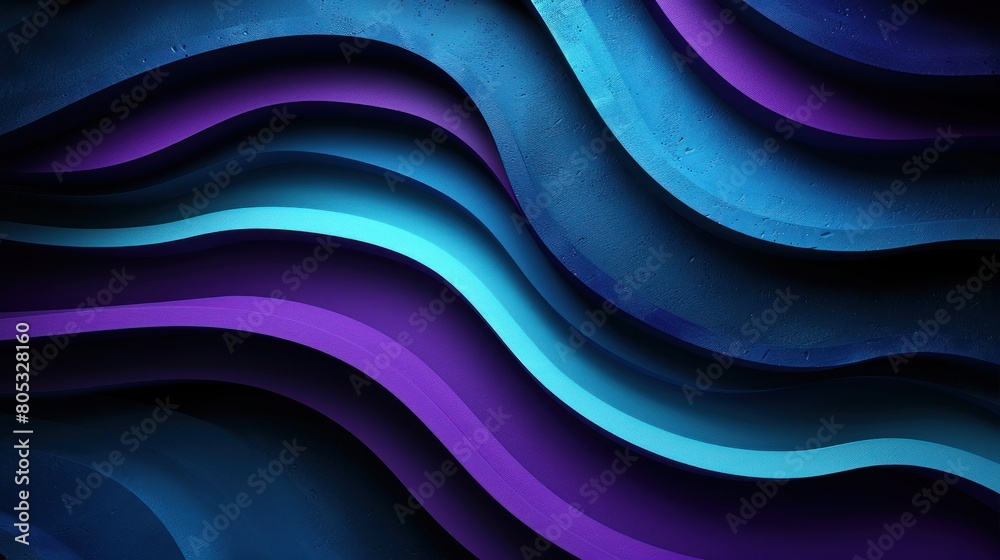 Blue and Purple Wavy Lines Background Blue and Purple Wavy Lines Background