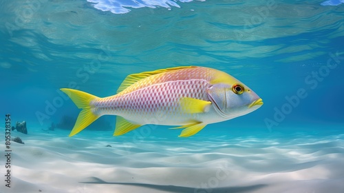 marine yellow tail snapper