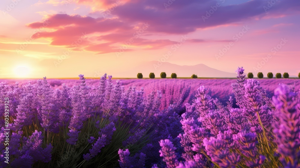 picturesque purple border