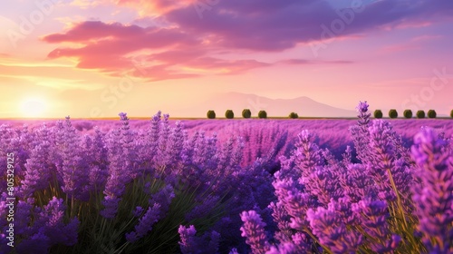 picturesque purple border