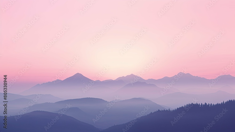dusk pink purple gradient