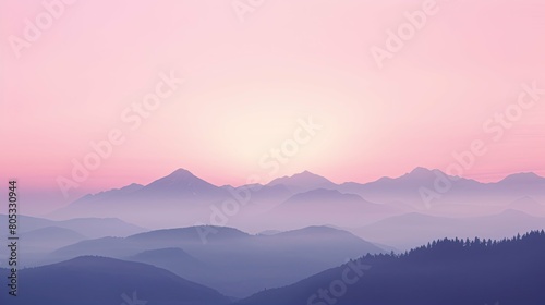 dusk pink purple gradient