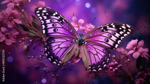 dazzling purple shimmer © vectorwin