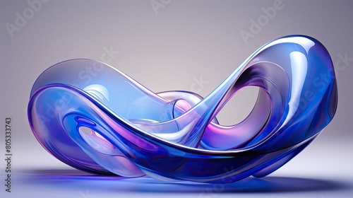 artist blue purple abstract