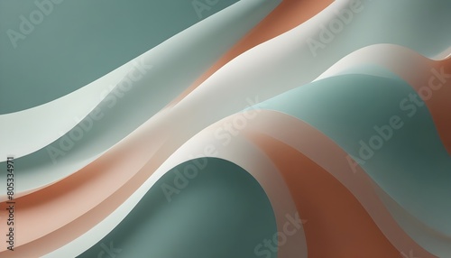 Radiant Whiteness Background: Abstract White Wave Brilliance