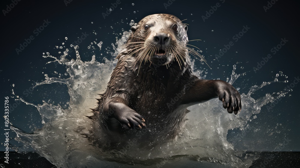 Obraz premium strength star seal