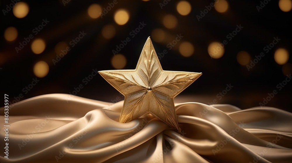 Fototapeta premium recognition award star