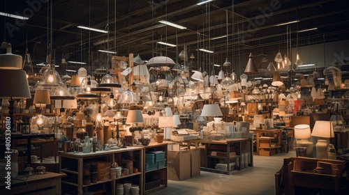 lamps lighting supplies © vectorwin