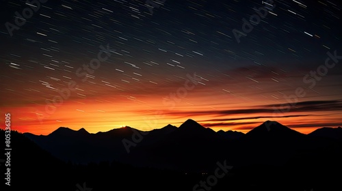 horizon stars silhouette
