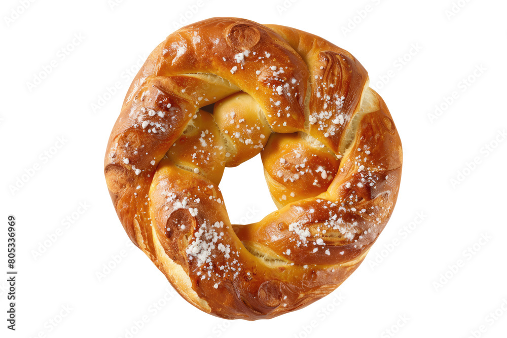 Soft pretzel delight isolated on transparent background Soft pretzel delight isolated on transparent background