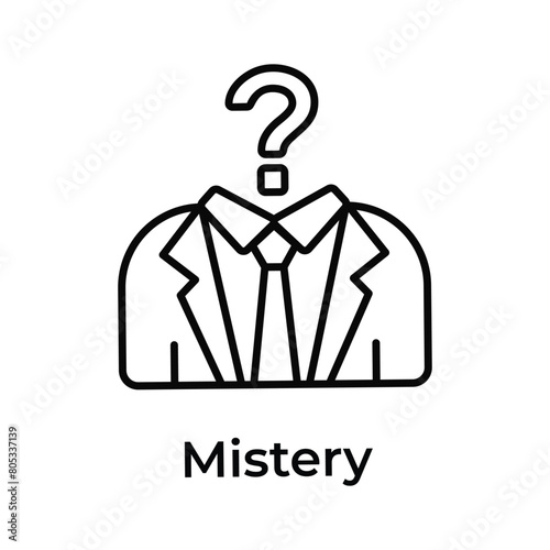 Have a look at this amazing icon of election mystery, anonymity vector