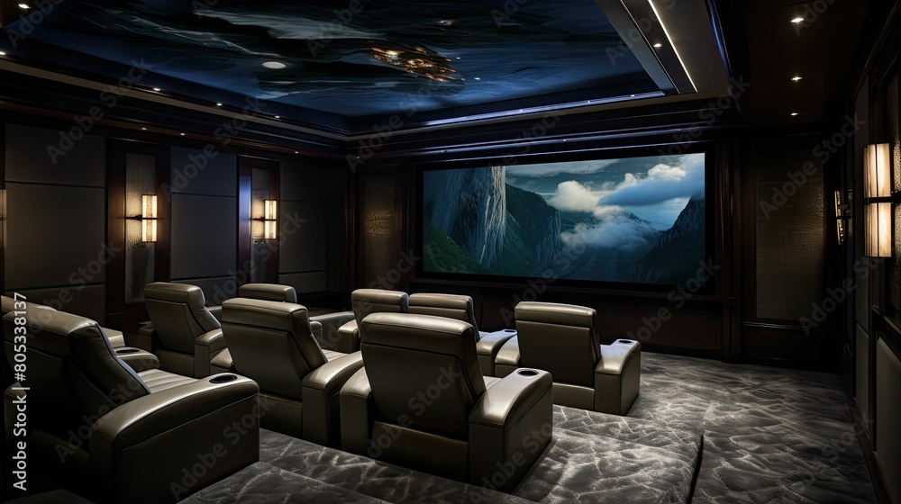 Fototapeta premium theater luxury technology