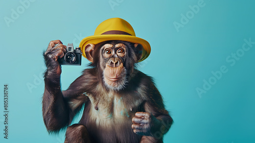 Snapshot Savvy: Monkey with a Camera and Style