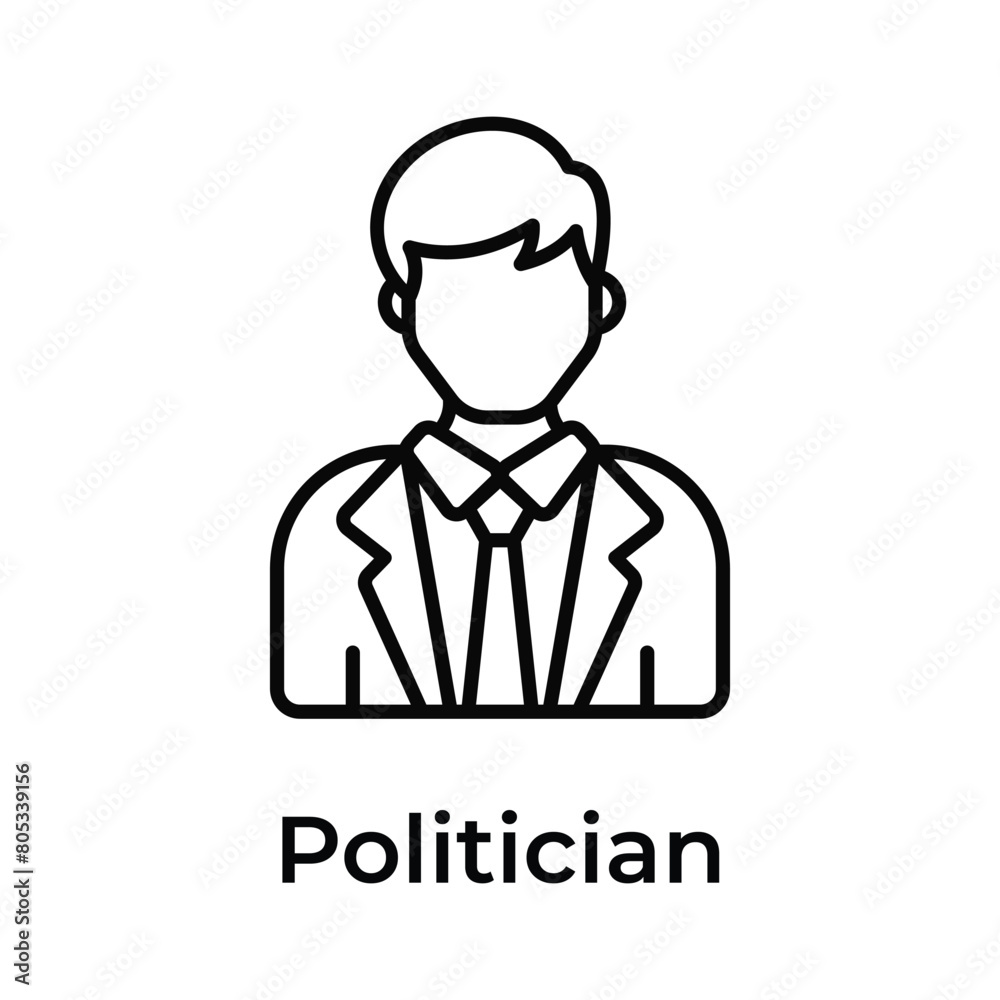 Well designed politician vector design, ready for premium use Well designed politician vector design, ready for premium use